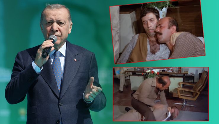 Erdoğan’dan Özel’e “Kemal Sunal” filmiyle gönderme