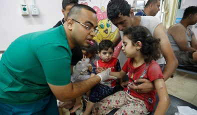 Gazze’de hastalık yayılıyor