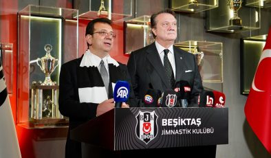 İmamoğlu’ndan Beşiktaş’a ziyaret
