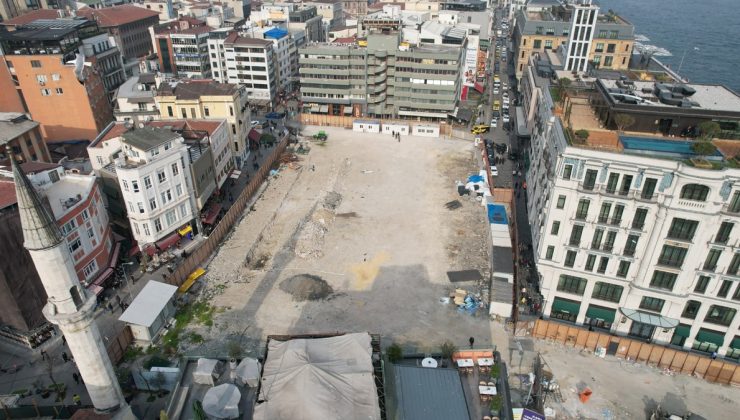 Karaköy’deki otopark inşaatıyla ilgili İBB’den açıklama