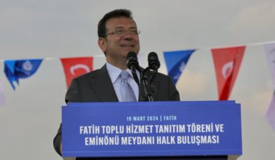 İmamoğlu: Bu milleti aldatamazsınız