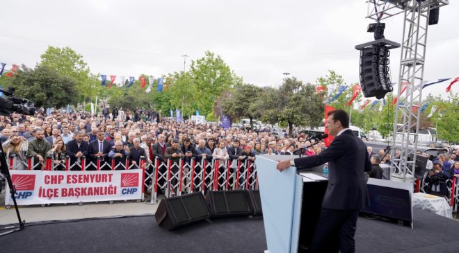 İmamoğlu: Milletimiz Kanal İstanbul denen beton projesine ‘bay bay’ dedi