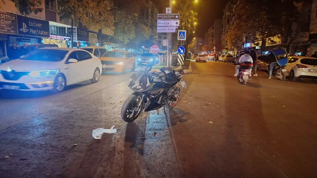 Bafra’da Motosiklet Kazası: İki Yaralı