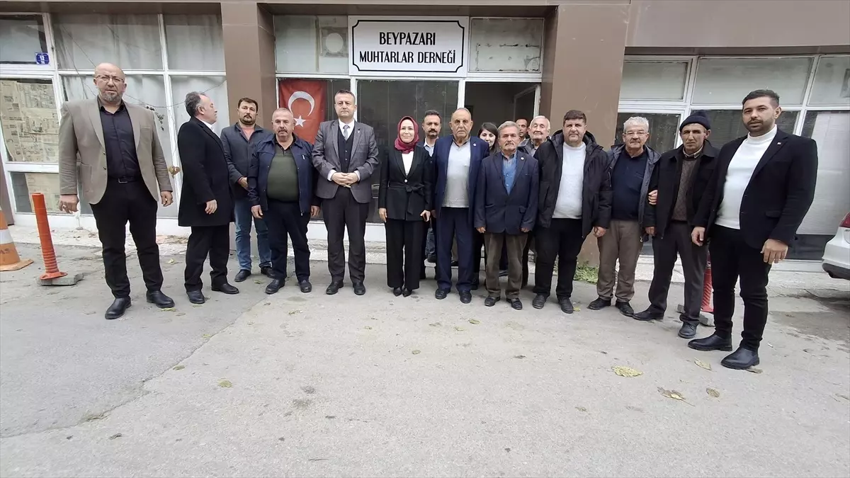 Asuman Erdoğan Beypazarı’nda Ziyaretlerde Bulundu