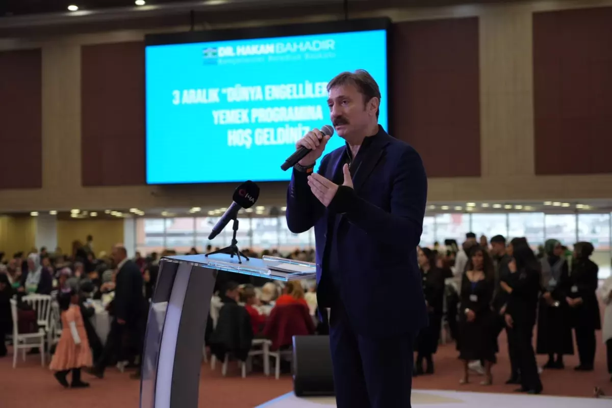 Bahçelievler Belediyesi’nden Engelliler Günü Programı