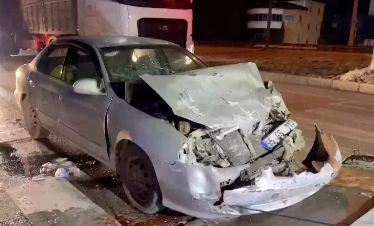 Çorum’da Trafik Kazası: 1 Yaralı