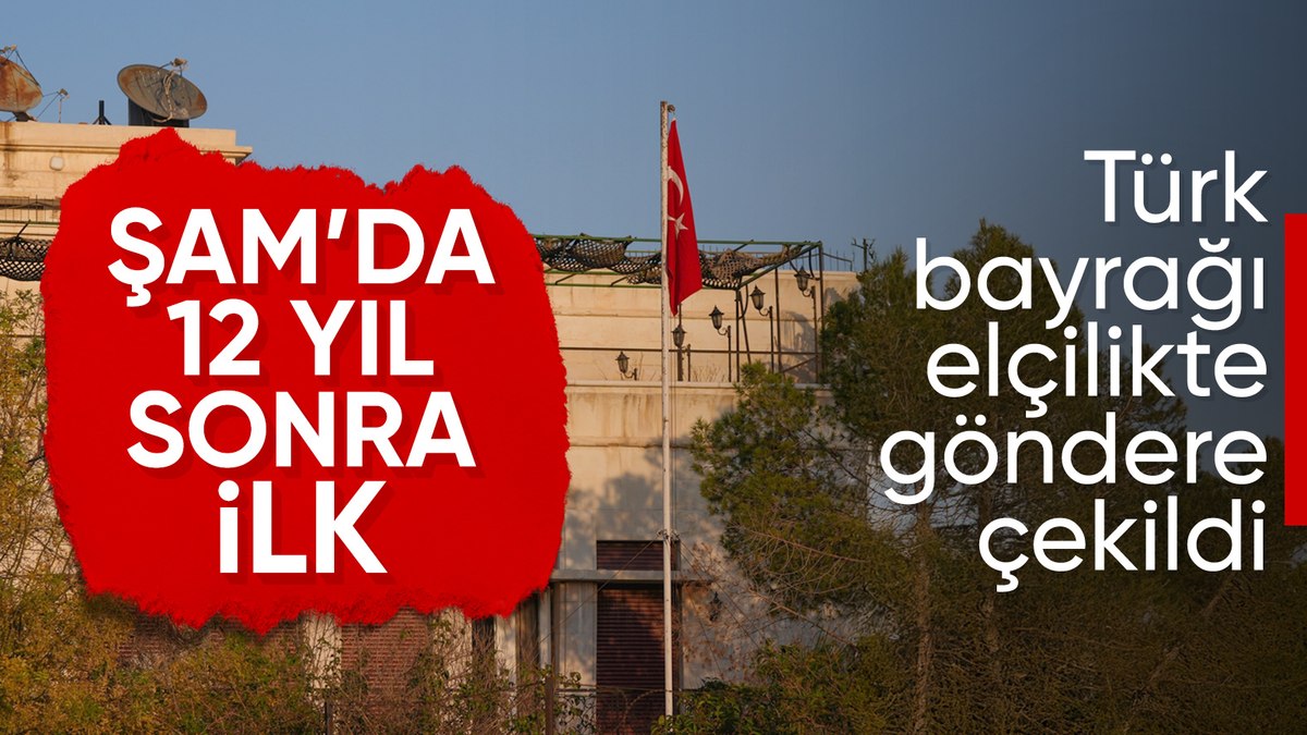 Türkiye’nin Şam Büyükelçiliği 12 yıl aradan sonra faaliyetlerine başladı