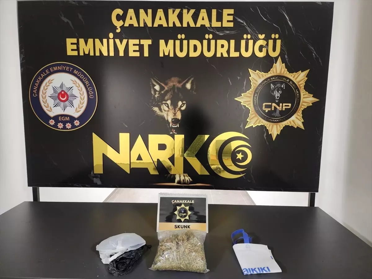 Çanakkale’de Uyuşturucu Operasyonu: 1 Tutuklama