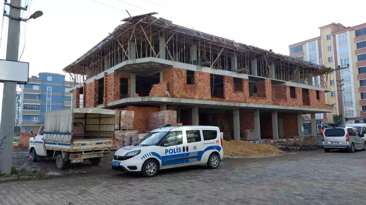 Samsun’da Genç İşçi Elektrik Akımına Kapıldı