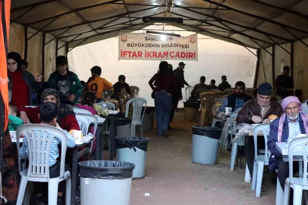 Şanlıurfa’da İftar Sofralarıyla Ramazan Bereketi