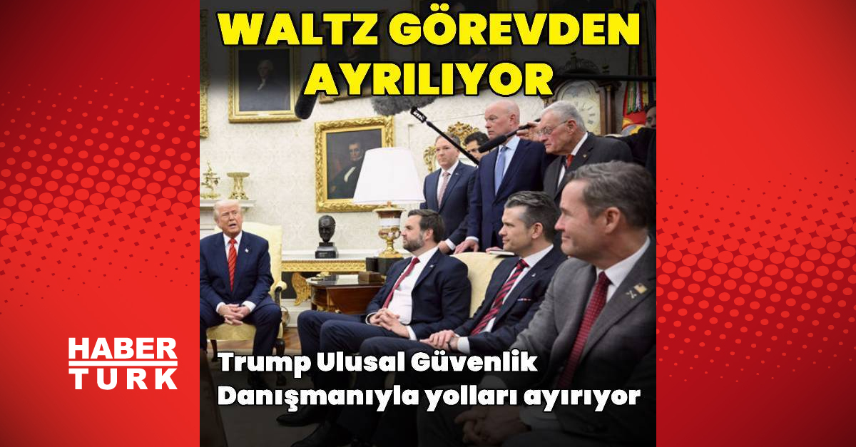 ABD basını: Mike Waltz görevinden ayrılıyor
